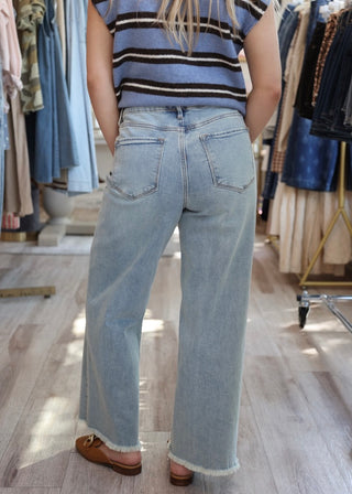 Holly High Rise Denim - Sunset Blues