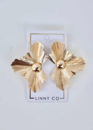 Anya Flower Statement Earrings