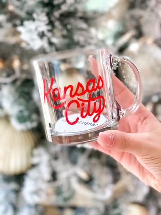 Kansas City Script Mug: Red