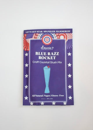 Blue Razz Rocket Cocktail Slush Mix