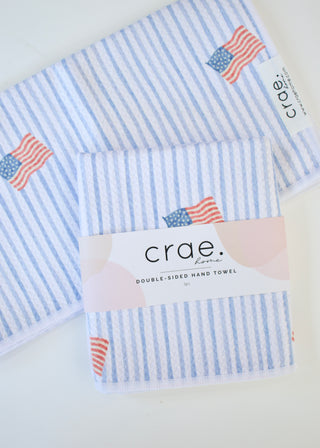 Summer Double-Sided Hand Towel