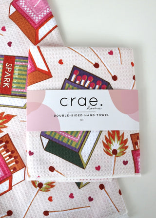 Spring Double-Sided Hand Towel