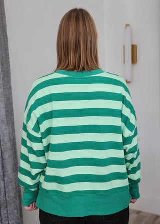 Striped Lucky Sweatshirt