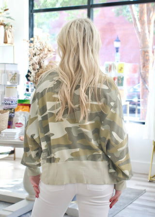 Trenton Sweater - Riviera Camo