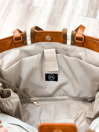 Woven Tiffany Organizer Tote