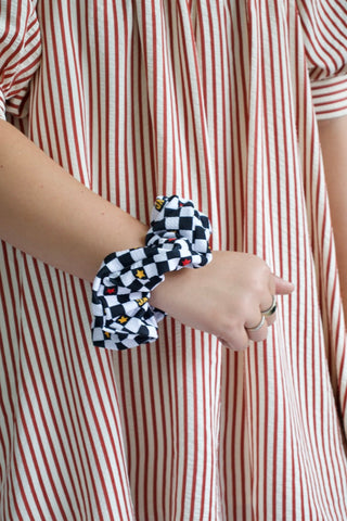 Football Oversized Scrunchy