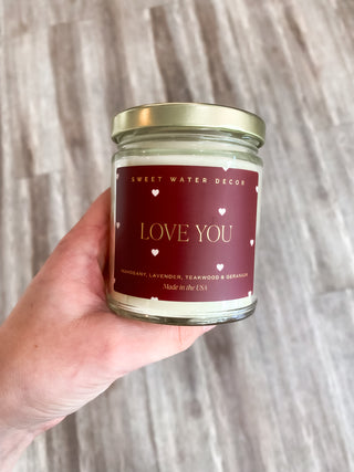 Gold Foil Soy Candle