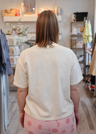 What If It All Works Out Cropped Tee