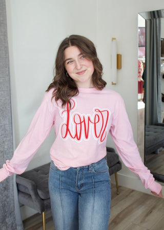 Lover Cursive Longsleeve Tee