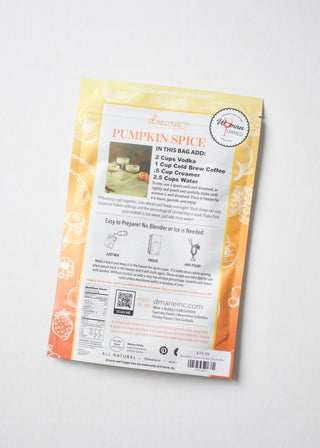 Pumpkin Spice Cocktail Slush Mix