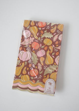 Gourdgeous Gatherings Guest Towel Napkins
