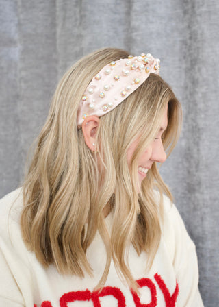 Christmas Pearl Headband
