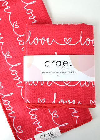 Spring Double-Sided Hand Towel