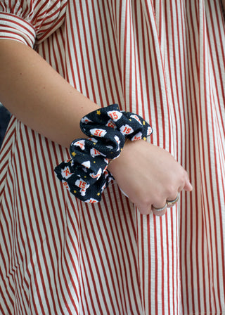 Football Oversized Scrunchy