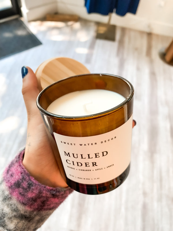 11oz Soy Candle Amber