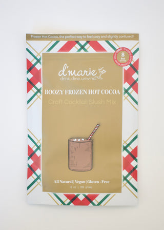 Boozy Frozen Hot Cocoa Cocktail Slush Mix