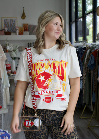 Kingdom Helmet Tee - Ivory