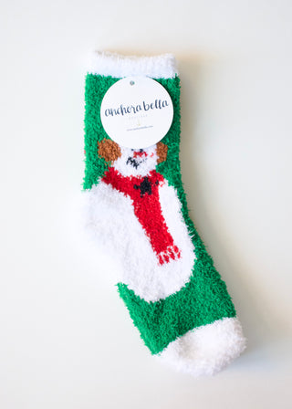 Christmas Fuzzy Socks