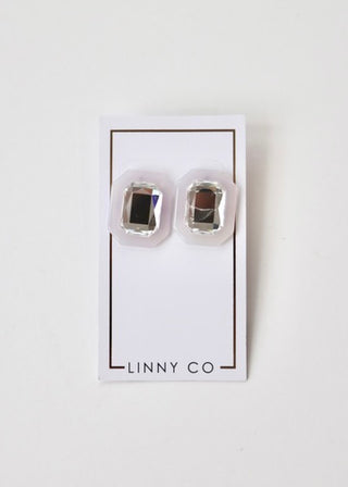 Olivia Statement Earrings Rectangle