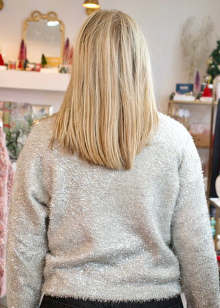 Tinseltown Sweater - Silver