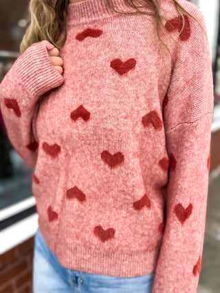 Lovely Heart Sweater