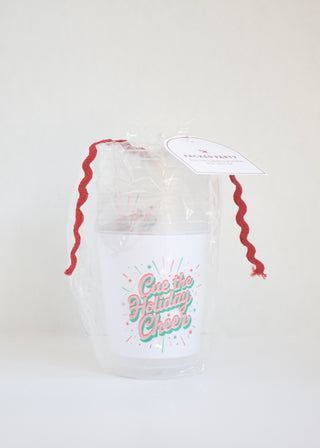 Cue The Holiday Cheer Cupstack