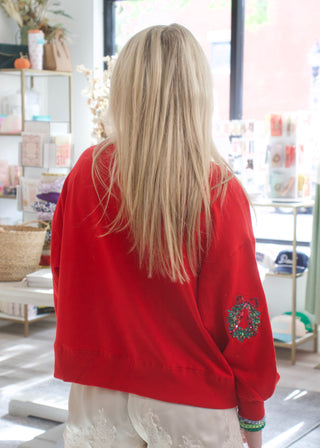 Millie Berry Wreaths Sweatshirt