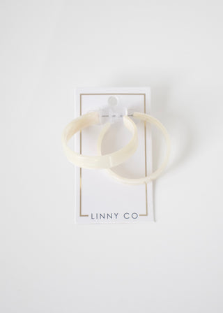 Ashley Medium Hoop Earrings