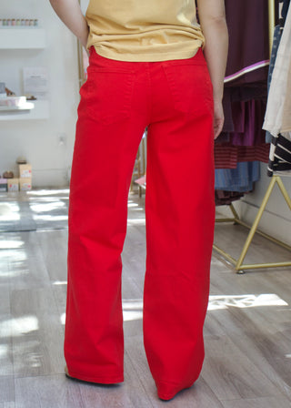 Taylor Straight Leg Pant - Salsa