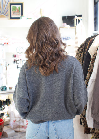 Piper Cardigan - Charcoal