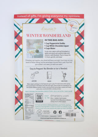 Winter Wonderland Cocktail Slush Mix