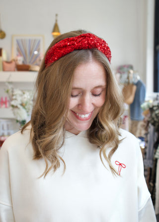 Football Knotted Headband