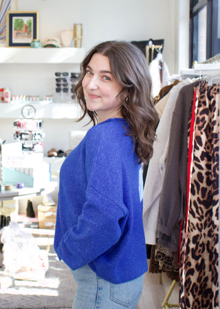 Piper Cardigan - Blue