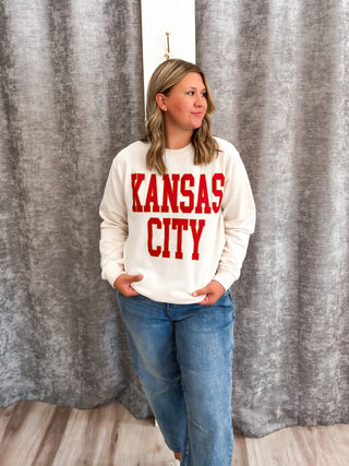 Ivory Bold KC Sweatshirt