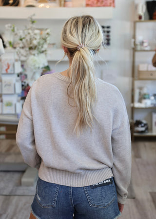 Sienna Patriot Sweater - Natural Heather