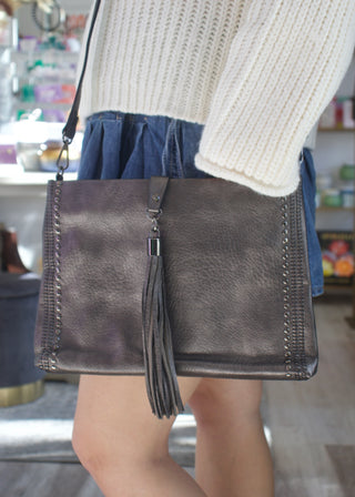 Marie Crossbody - Gunmetal