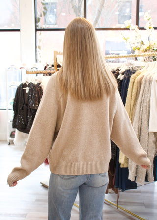 Eloise Sweater - Natural Heather