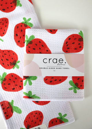 Spring Double-Sided Hand Towel