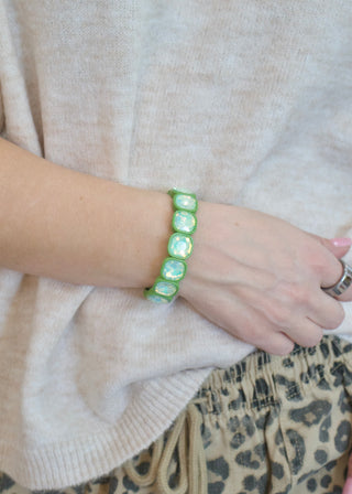 Gigi Gemstone Stretch Bracelet
