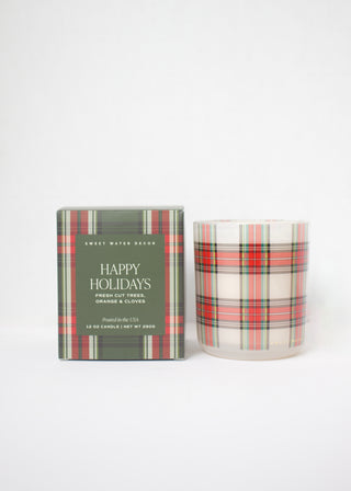 Holiday Boxed Soy Candle