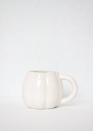 Cream Pumpkin Coffee Mug