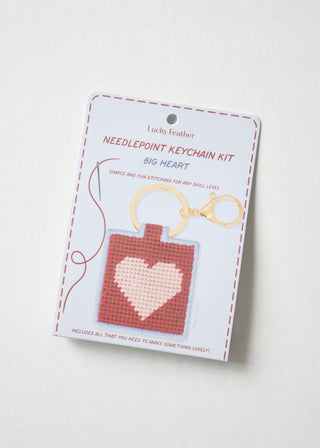 Needlepoint Keychain Kit
