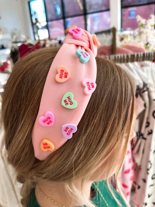 Candy Hearts Headband