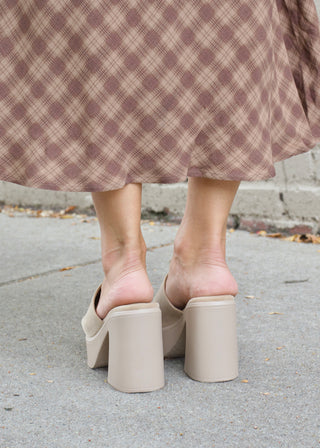 Sienne Open Clog - Apricot
