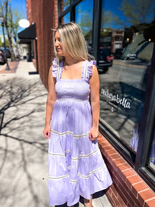 Lavender Days Maxi Dress
