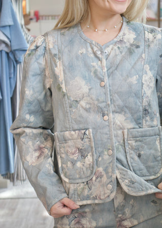 Kit Jacket - Sea Glass Garden