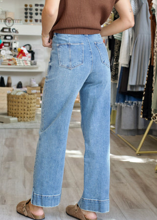 Holly High Rise Denim - Vintage Flow
