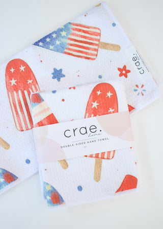 Summer Double-Sided Hand Towel