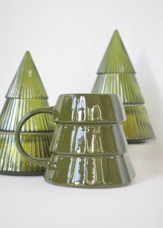 Green Tree Coffee Mug