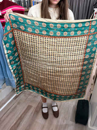 Mosaic Print Scarf